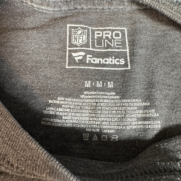 Baltimore Ravens Shirt Mens Medium Gray Football Logo NFL Pro Line Fanatics - Picture 8 of 10